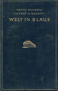 Benrath, Welt in Bläue. (Umschlag)