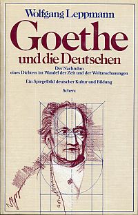 Leppmann, Goethe und die Deutschen. (Umschlag)