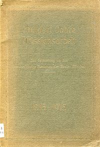 Steiner, Hundert Jahre Missionsarbeit. (Umschlag)