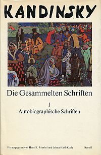 Kandinsky, Die gesammelten Schriften, Band 1: (Umschlag)