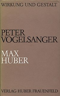 Vogelsanger, Max Huber. (Umschlag)