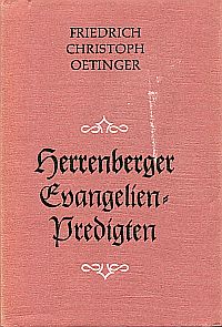 Oetinger, Herrenberger Evangelien-Predigten. (Umschlag)