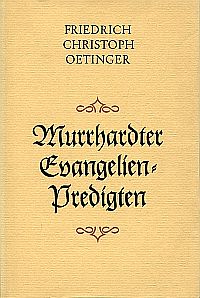 Oetinger, Murrhardter Evangelienpredigten. (Umschlag)