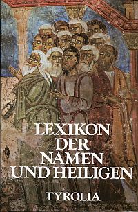 Wimmer, Lexikon der Namen und Heiligen. (Umschlag)