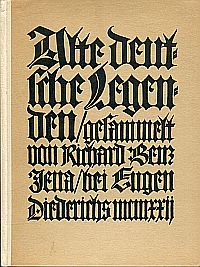 Benz, Alte deutsche Legenden. (Umschlag)