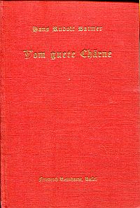 Balmer, Vom guete Chärne. (Umschlag)