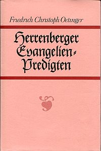 Oetinger, Herrenberger Evangelien-Predigten. (Umschlag)