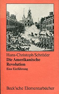 Schröder, Die amerikanische Revolution. (Umschlag)