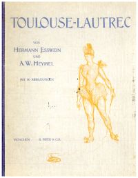 Esswein, Henri de Toulouse-Lautrec. (Umschlag)