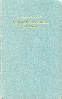 Binz, Schul- und Exkursionsflora der Schweiz. (Umschlag)