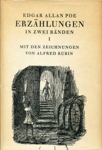 Poe, Erzählungen in zwei Bänden. (Umschlag)
