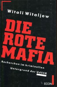 Witaljew, Die rote Mafia. (Umschlag)