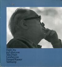 Rausser, Fünf Orte im Leben von Max Frisch. (Umschlag)