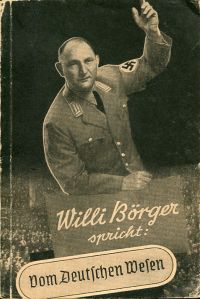 Börger, Vom deutschen Wesen. (Umschlag)
