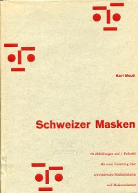 Meuli, Schweizer Masken. (Umschlag)