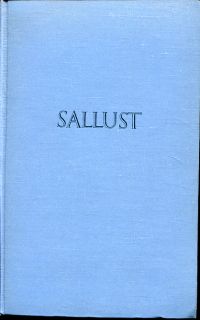 Sallustius Crispus, Das Jahrhundert der Revolution. (Umschlag)