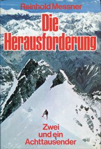 Messner, Die Herausforderung. (Umschlag)
