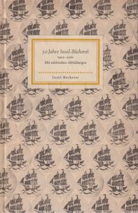 Fünfzig Jahre Insel-Bücherei 1912 - 1962. (Umschlag)