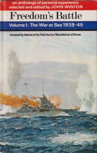 The war at sea, 1939-1945. (Umschlag)
