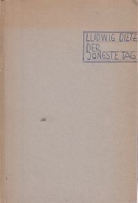 Dietz, Kurt Wolffs Bücherei "Der jüngste Tag". (Umschlag)