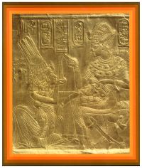 Treasures of Tutankhamun. (Umschlag)