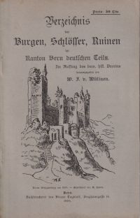 Mülinen, Verzeichnis der Burgen, Schlösser und Ruinen im Kanton Bern Deutschen T (Umschlag)