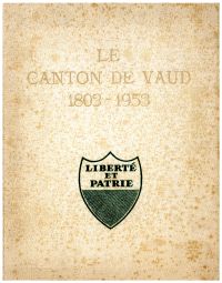 Le canton de Vaud 1803-1953. (Umschlag)