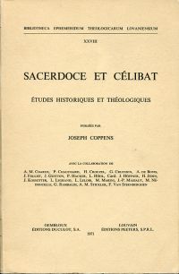 Coppens, Sacerdoce et célibat (Umschlag)