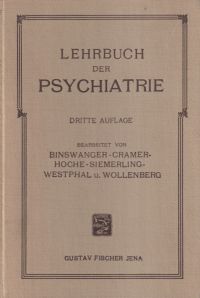 Binswanger, Lehrbuch der Psychiatrie. (Umschlag)