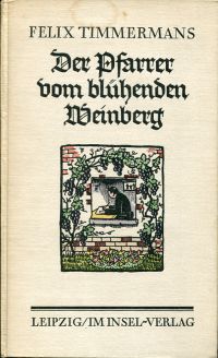 Timmermans, Der Pfarrer vom blühenden Weinberg. (Umschlag)