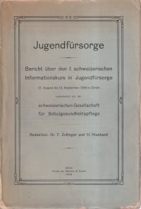 Jugendfürsorge. (Umschlag)