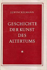 Winckelmann, Geschichte der Kunst des Altertums. (Umschlag)