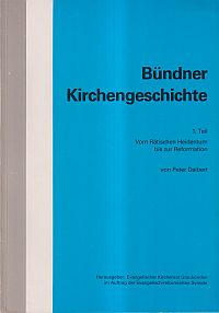 Bündner Kirchengeschichte. (Umschlag)