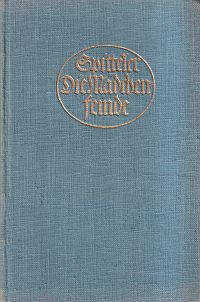 Spitteler, Die Mädchenfeinde. (Umschlag)