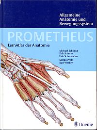 Schünke, Prometheus: LernAtlas der Anatomie. (Umschlag)