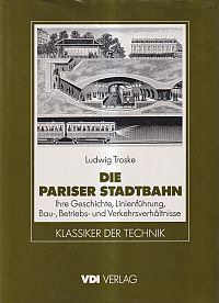 Troske, Die Pariser Stadtbahn. (Umschlag)