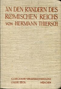 Thiersch, An den Rändern des römischen Reichs. (Umschlag)
