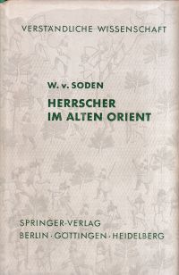 Soden, Herrscher im Alten Orient. (Umschlag)