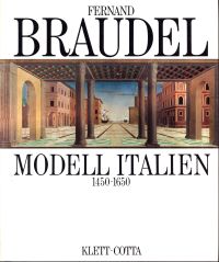 Braudel, Modell Italien. (Umschlag)