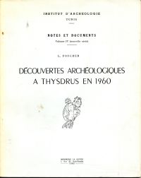 Foucher, Découvertes archéologiques à Thysdrus en 1960. (Umschlag)