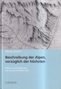 Spescha, Beschreibung der Alpen, vorzüglich der höchsten (1823). (Umschlag)