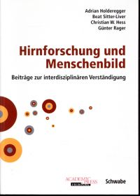 Hirnforschung und Menschenbild. (Umschlag)