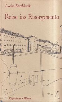 Burckhardt, Reise ins Risorgimento. (Umschlag)