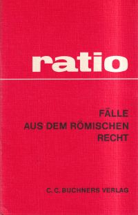 Fuhrmann, Fälle aus dem römischen Recht. (Umschlag)