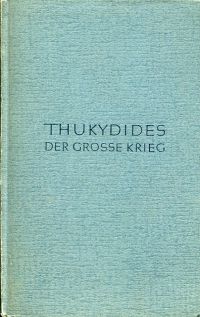 Thucydides: Der grosse Krieg. (Umschlag)