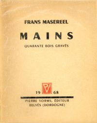 Masereel, Mains. (Umschlag)