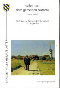 Kuert, Beiträge zur Gemeindeentwicklung in Langenthal. (Umschlag)