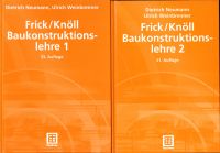 Neumann, Frick/Knöll Baukonstruktionslehre. (Umschlag)